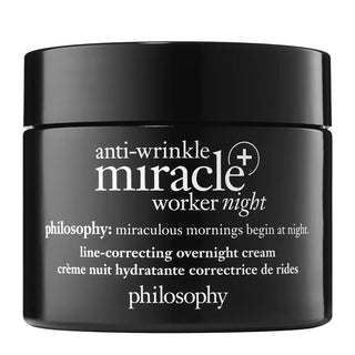 Philosophy Anti-Wrinkle Miracle Worker + Line Correcting Moisturizer Night Cream - 1.7 fl oz